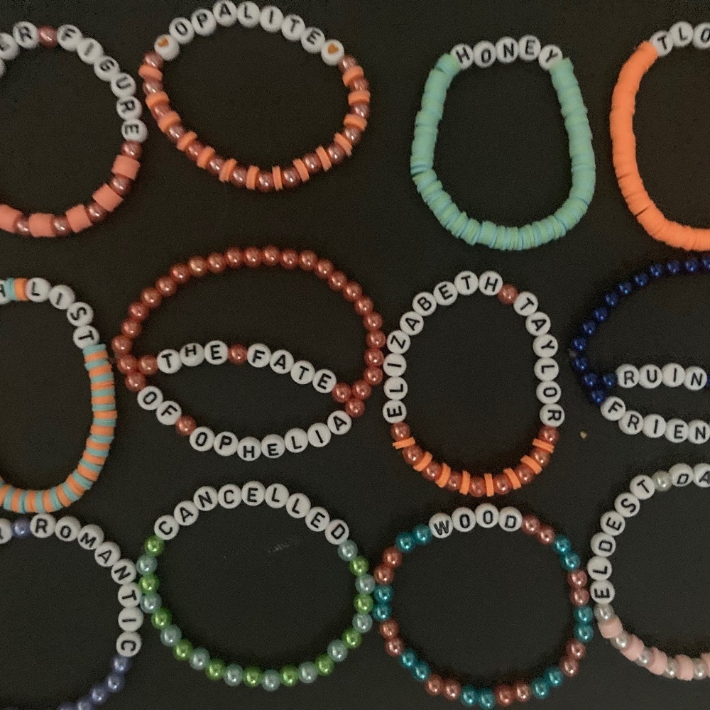 Taylor Swift The Life Of A Showgirl Bracelets
